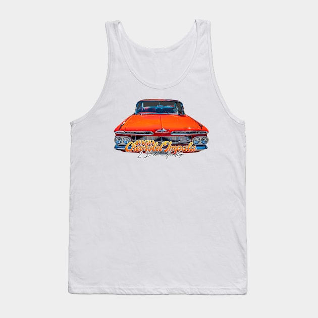 1959 Chevrolet Impala 2 Door Hardtop Tank Top by Gestalt Imagery